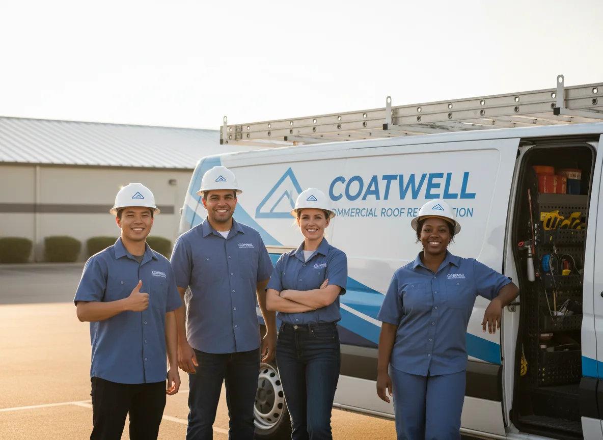 Commercial roof coating company in Delphia, KY